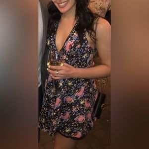 Floral mini dress